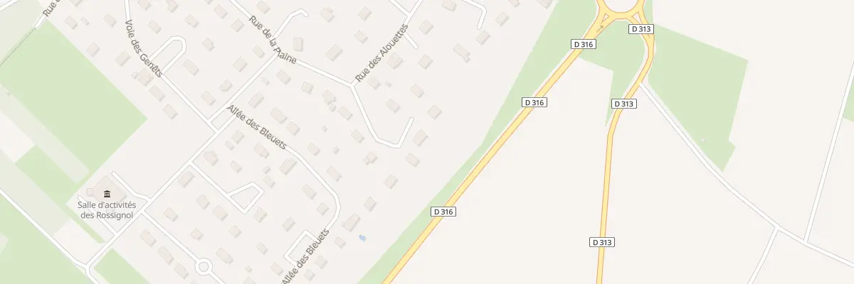 Plan du 32 Rue de la Plaine à Bouafles