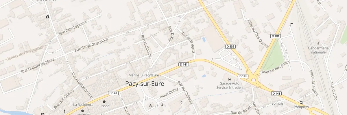 Plan du 101B Rue Edouard Isambard à Pacy-sur-Eure