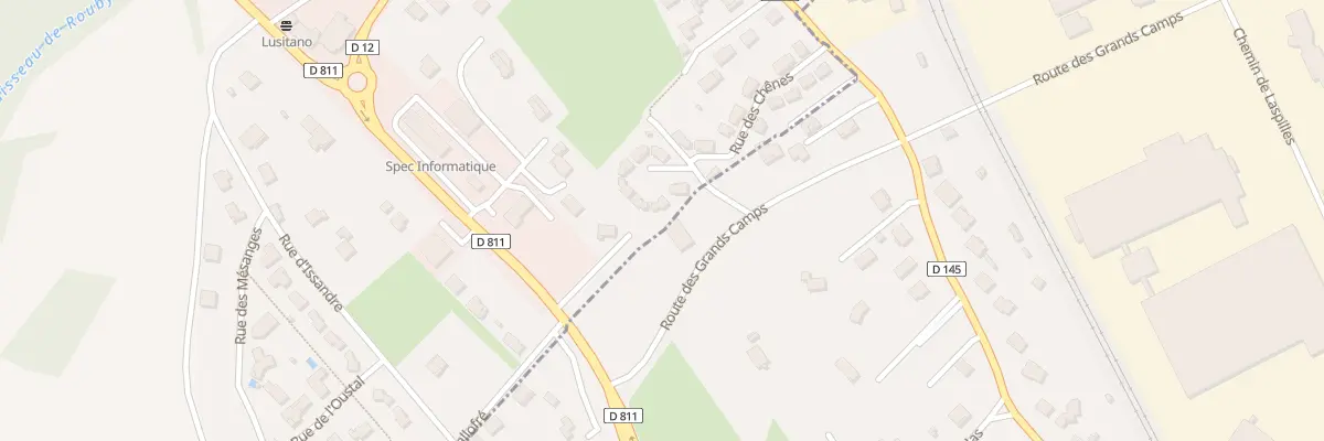 Plan du 17 Rue des Chênes à Espère