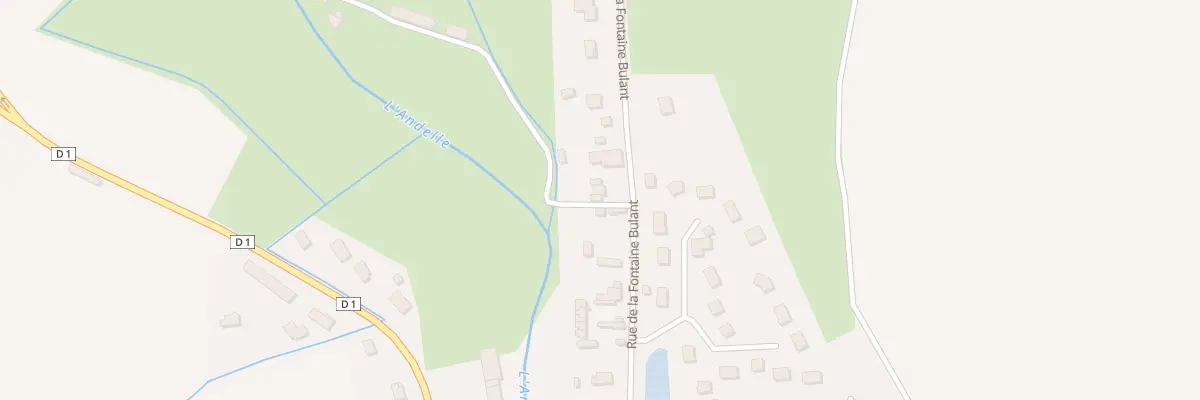 Plan du 25 Rue de la Fontaine Bulant à Charleval