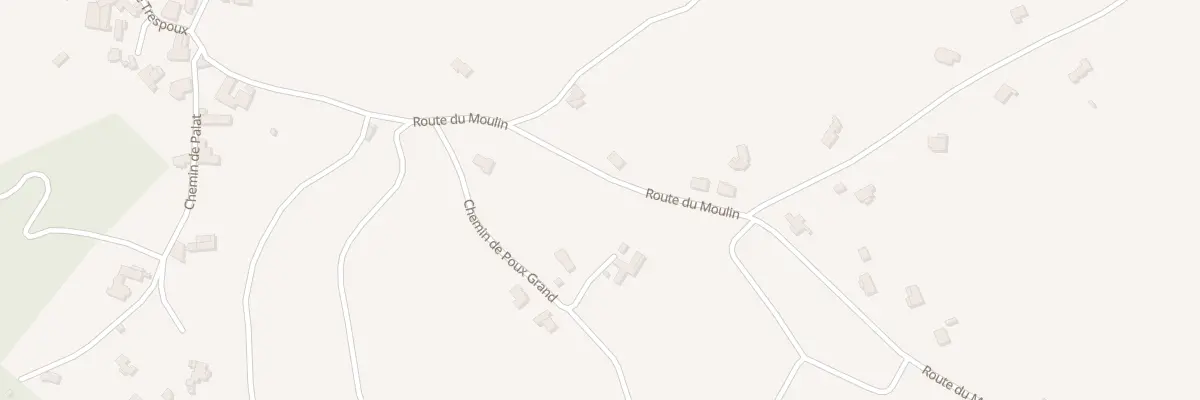 Plan du 125 Poux Grand à Trespoux-Rassiels