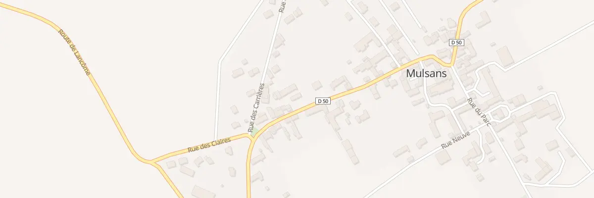 Plan du 42 Rte de Blois à Mulsans