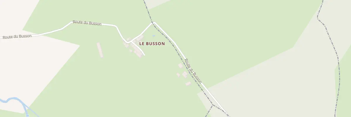 Plan du 1070 Rte Du Busson à Saint-Bonnet-la-Rivière