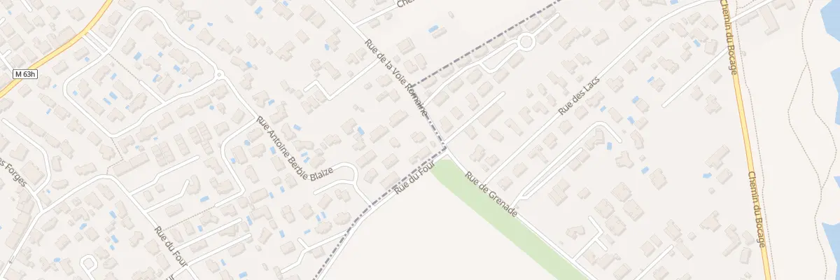 Plan du 3 Rue de la Voie Romaine à Gagnac-sur-Garonne