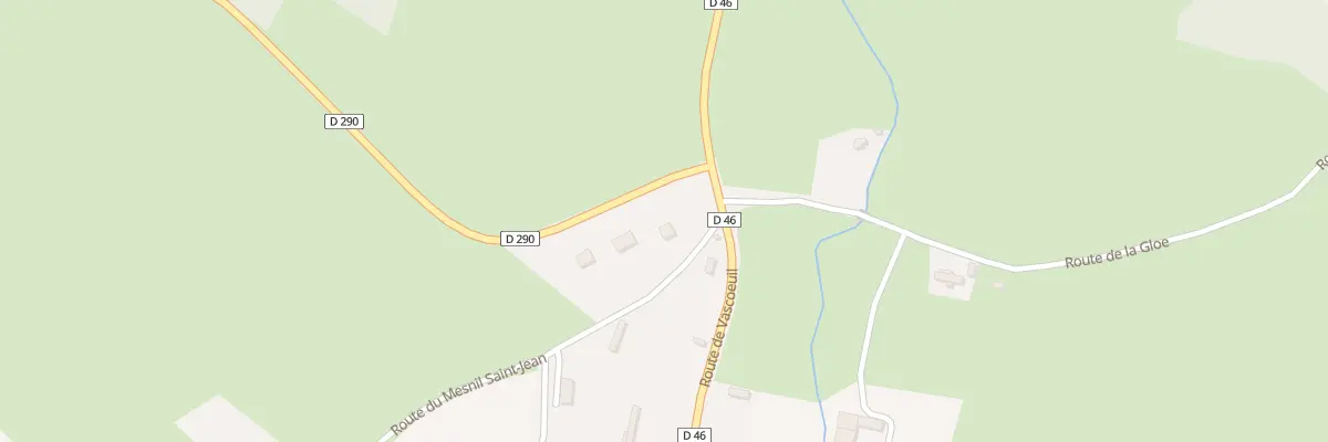 Plan du 54 Rte de la Forêt à Héronchelles