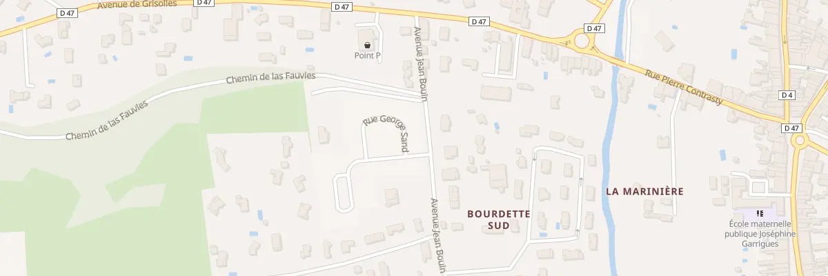 Plan du 8 Rue George Sand à Fronton