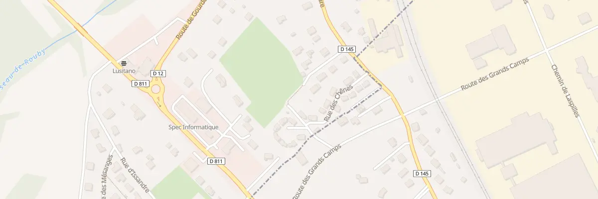 Plan du 2 Rue du Fer à Cheval à Espère
