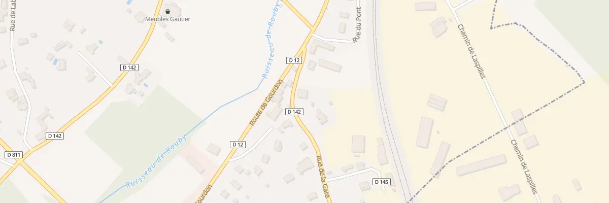 Plan du 9 Rue de la Gare à Espère