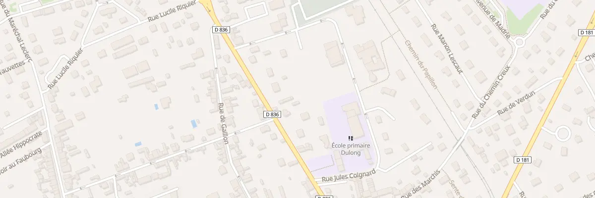 Plan du 16 Rue Dulong à Pacy-sur-Eure