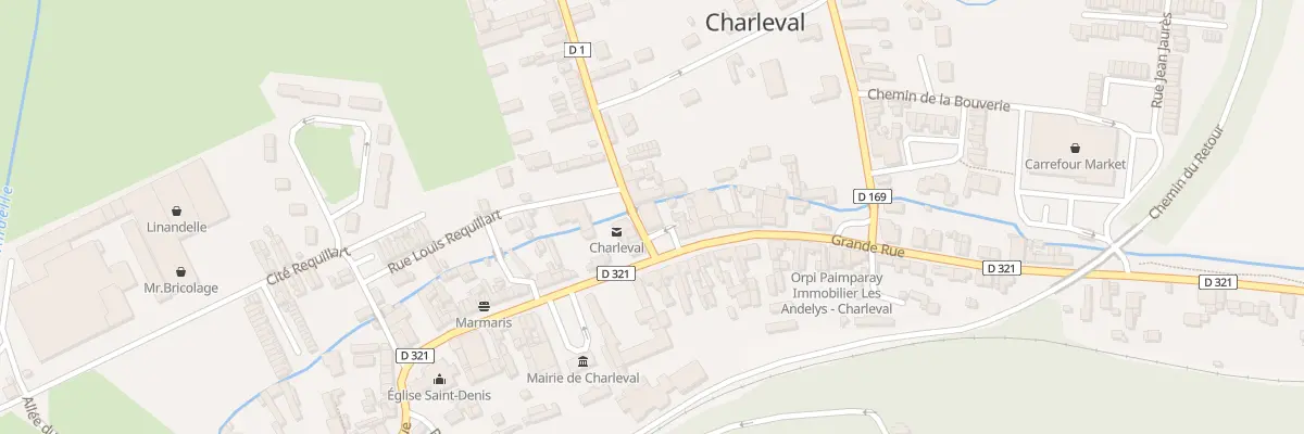 Plan du 4 Rue du Docteur Conseil à Charleval