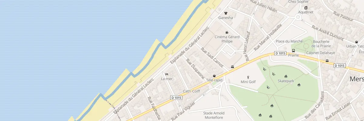 Plan du 2 Rue Duquesne à Mers-les-Bains