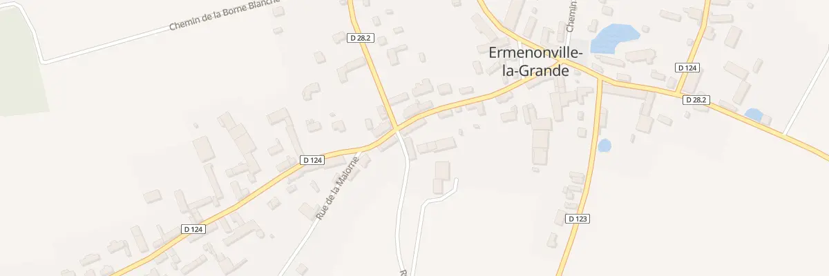 Plan du 1 Rue Metrille à Ermenonville-la-Grande