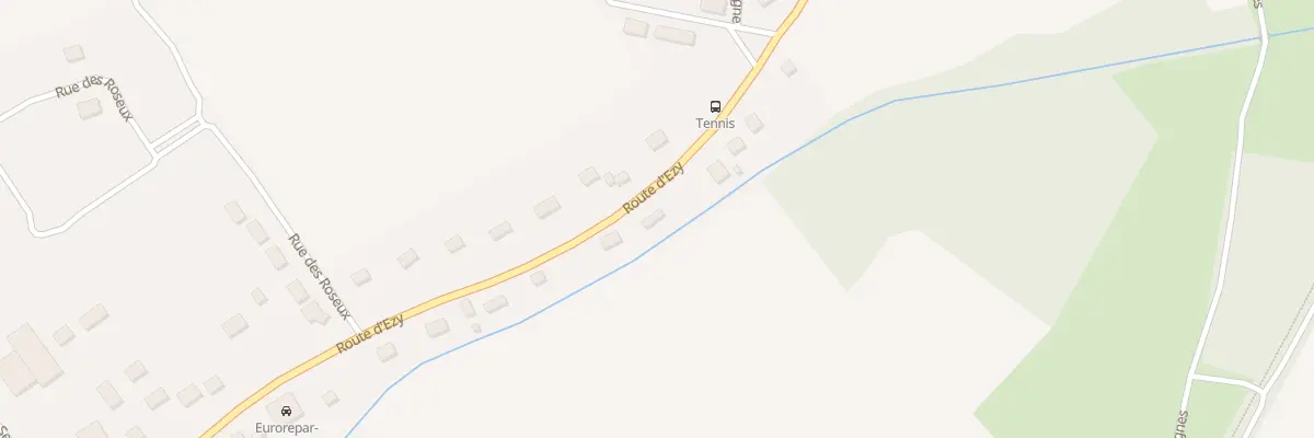 Plan du 46 Rte d’Ezy à Croth