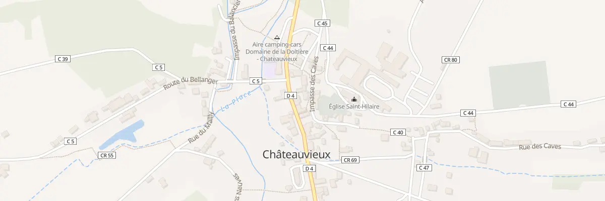 Plan du 7 Rue des Deportes du 2 Mai 1944 à Châteauvieux