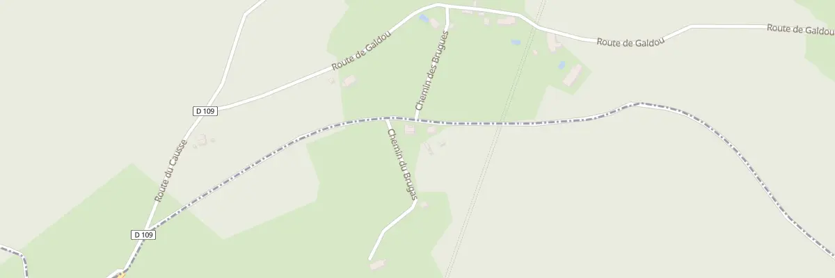 Plan du 1155 Rte du Pech del Four à Boissières