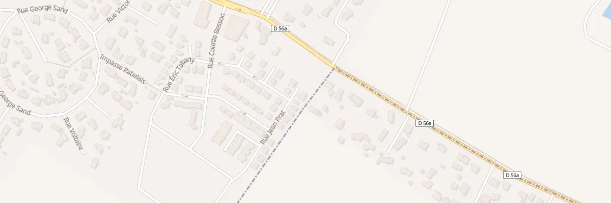 Plan du 2 Rue Jean Prat à Roquettes