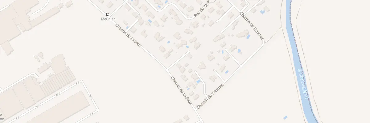 Plan du 23E Che de Ladoux à Saint-Jory