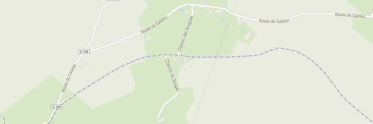 Plan du 1113 Rte du Pech del Four à Boissières