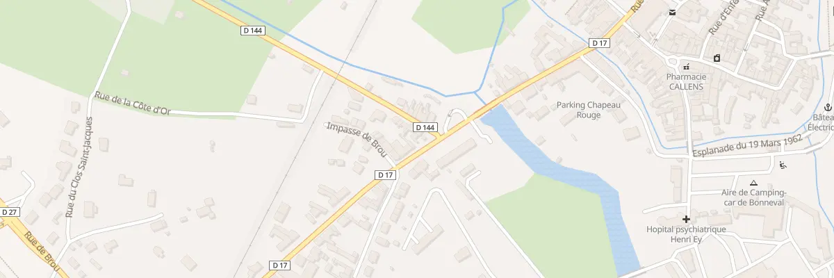 Plan du 32 Rue de la Résistance à Bonneval