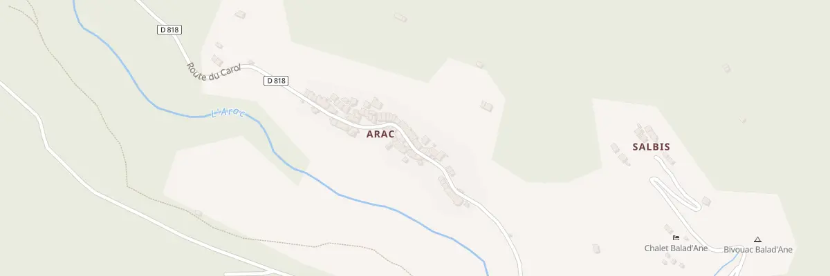 Plan du 91 Arac au Port
