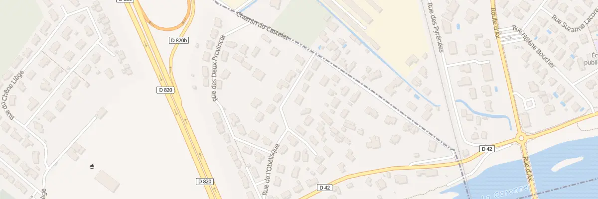 Plan du 16 Rue de l’Obélisque à Roques
