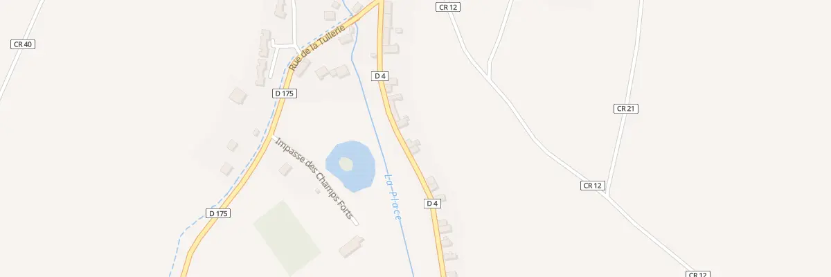Plan du 15 Rue des Caves Madelon à Châteauvieux