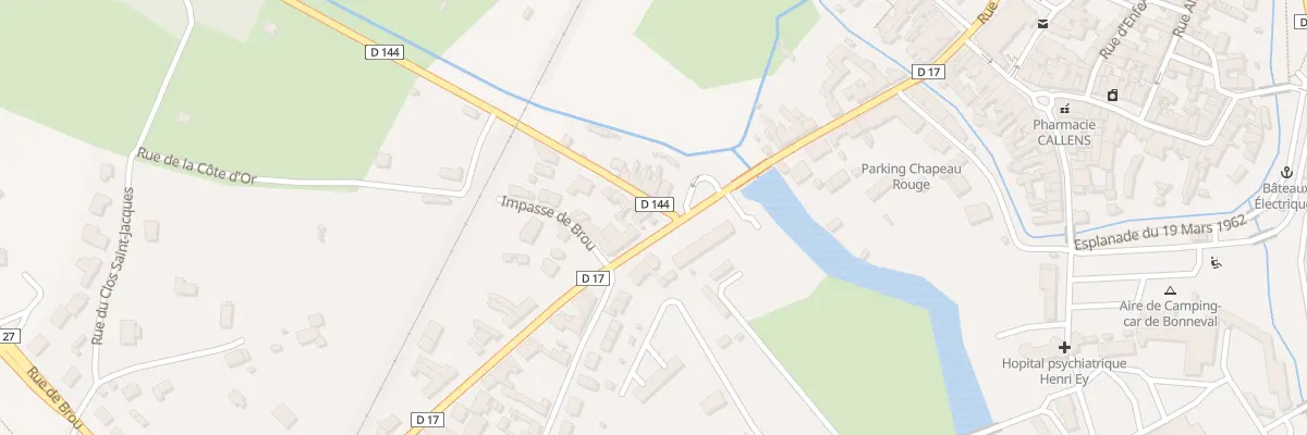 Plan du 30 Rue de la Résistance à Bonneval