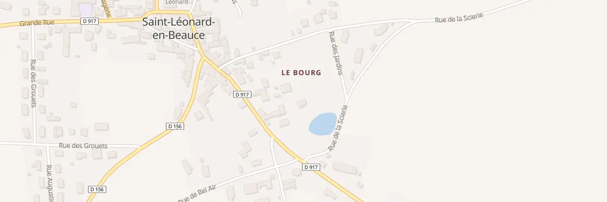 Plan du 9 Rue de Bel-Air à Saint-Léonard-en-Beauce