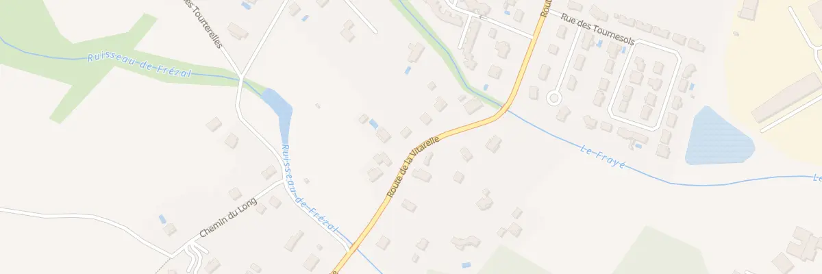 Plan du 1355 Rte de la Vitarelle à Montauban