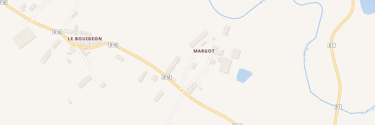 Plan du 8 Margot à La Châtre-Langlin