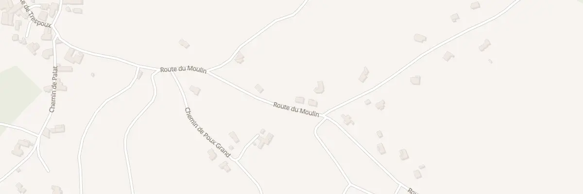 Plan du 455 Rte du Moulin à Trespoux-Rassiels