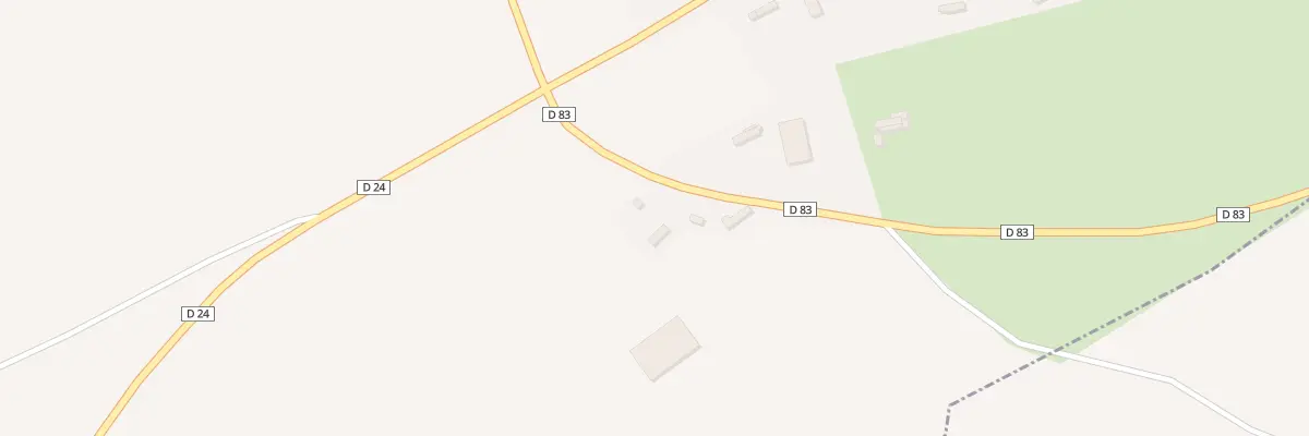 Plan du 92 Rte des Fosses Thorel à Bradiancourt