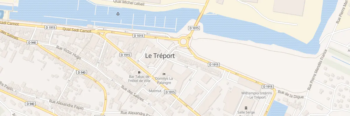 Plan du 4 Rue Francois Miterrand au Tréport