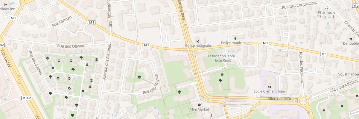Plan du 45 Av de Cornebarrieu à Blagnac