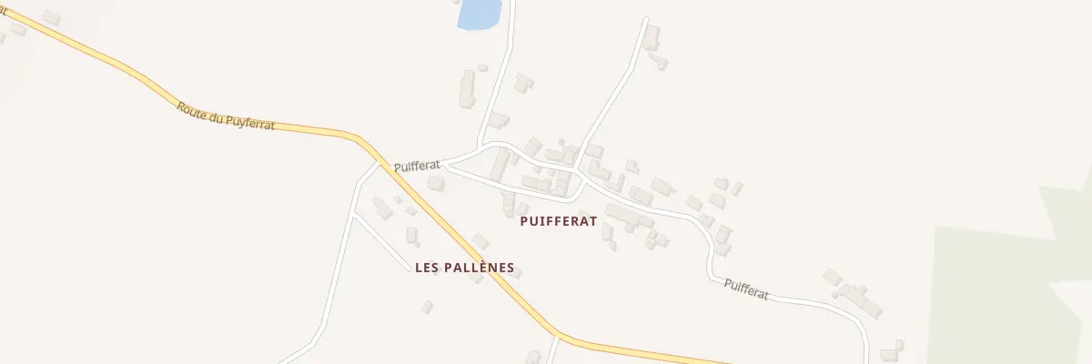 Plan du 26 Puifferat à Saint-Sulpice-les-Feuilles