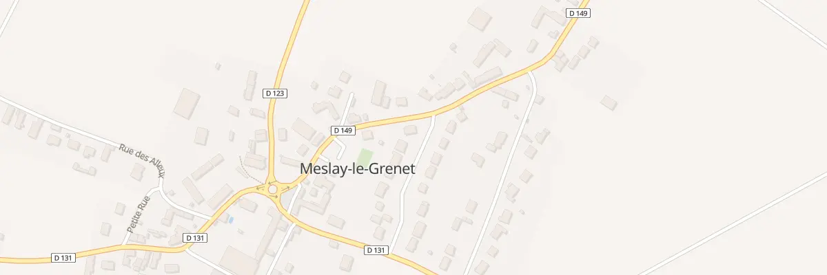 Plan du 8 Rue des Champarts à Meslay-le-Grenet