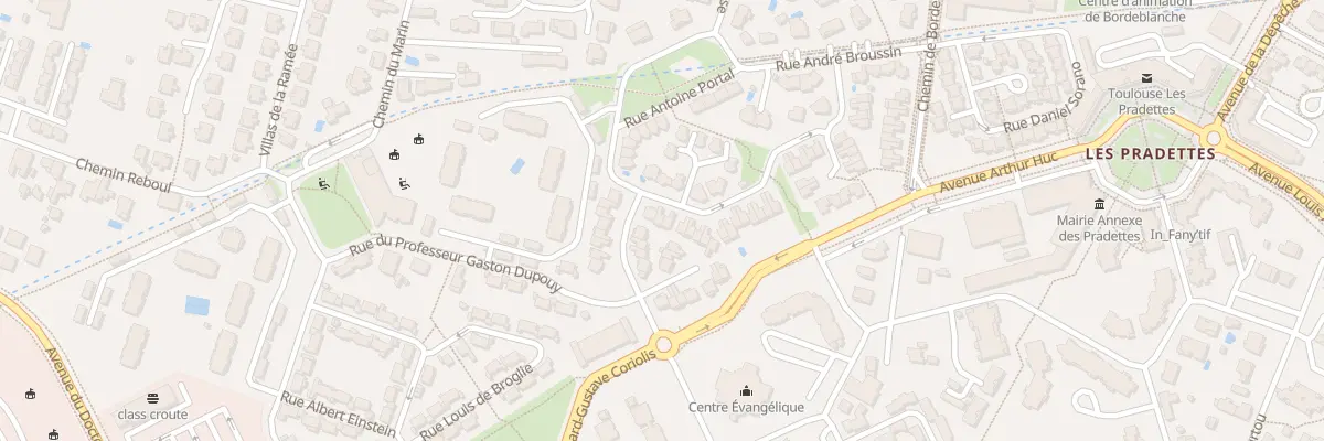 Plan du 45 Rue du Mont Louis à Toulouse