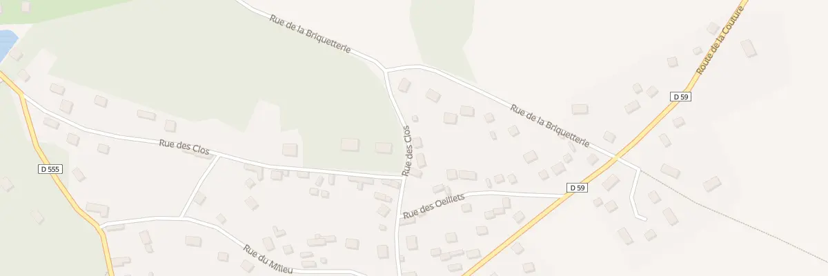 Plan du 9 Rue des Clos à Mouettes