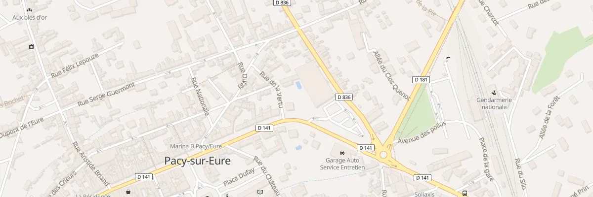 Plan du 111 Rue Edouard Isambard à Pacy-sur-Eure