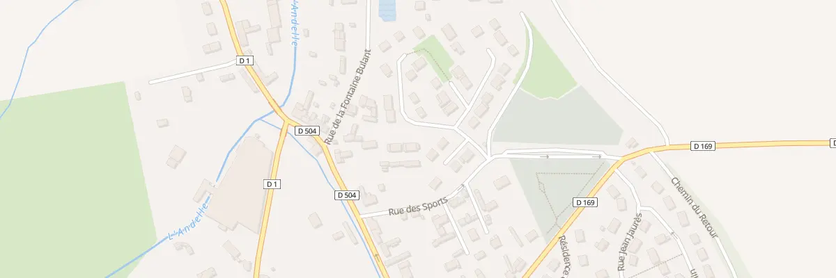Plan du 6 Rue du Pre de l’Andelle à Charleval