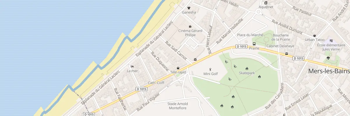 Plan du 16 Rue Sadi Carnot à Mers-les-Bains
