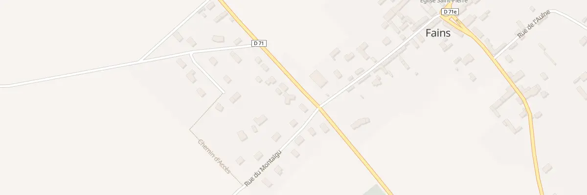 Plan du 9093 La Serpette à Fains