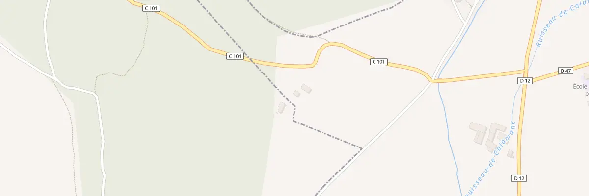 Plan du 5208F Roulles à Calamane