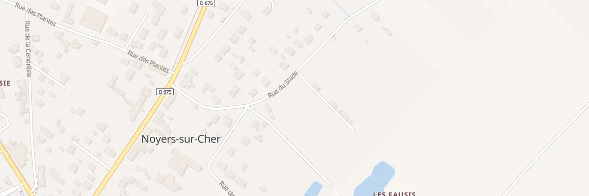 Plan du 71 Rue du Stade à Noyers-sur-Cher