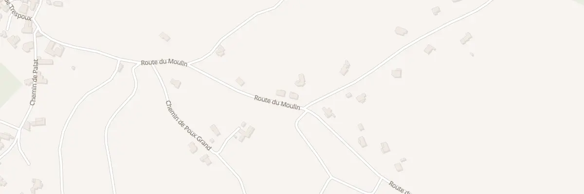 Plan du 5 Che de Bor Durand à Trespoux-Rassiels
