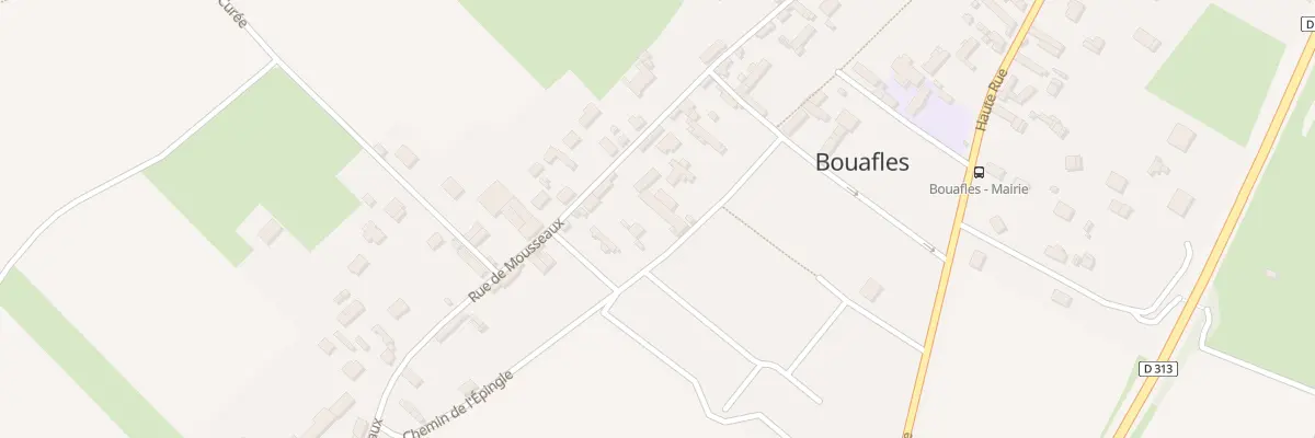 Plan du 8 Le Chemin de l’Epingle à Bouafles