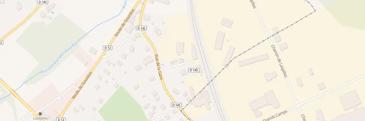 Plan du 3 Imp de la Gare à Espère