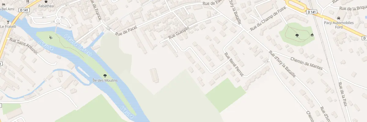 Plan du 34T Rue Guespin à Pacy-sur-Eure