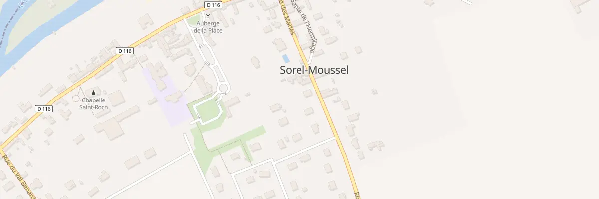 Plan du 20 Rte des Maries à Sorel-Moussel