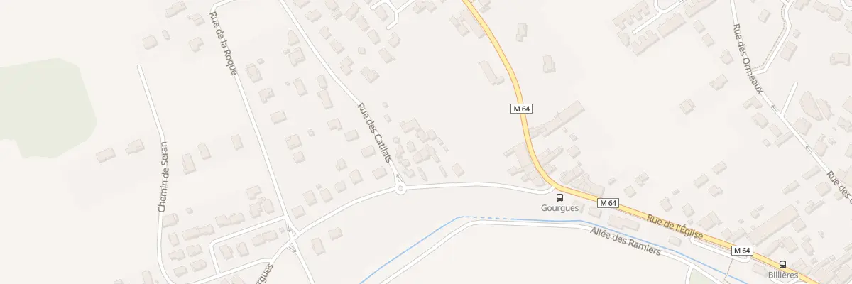 Plan du 6 Rue des Gourgues à Fenouillet